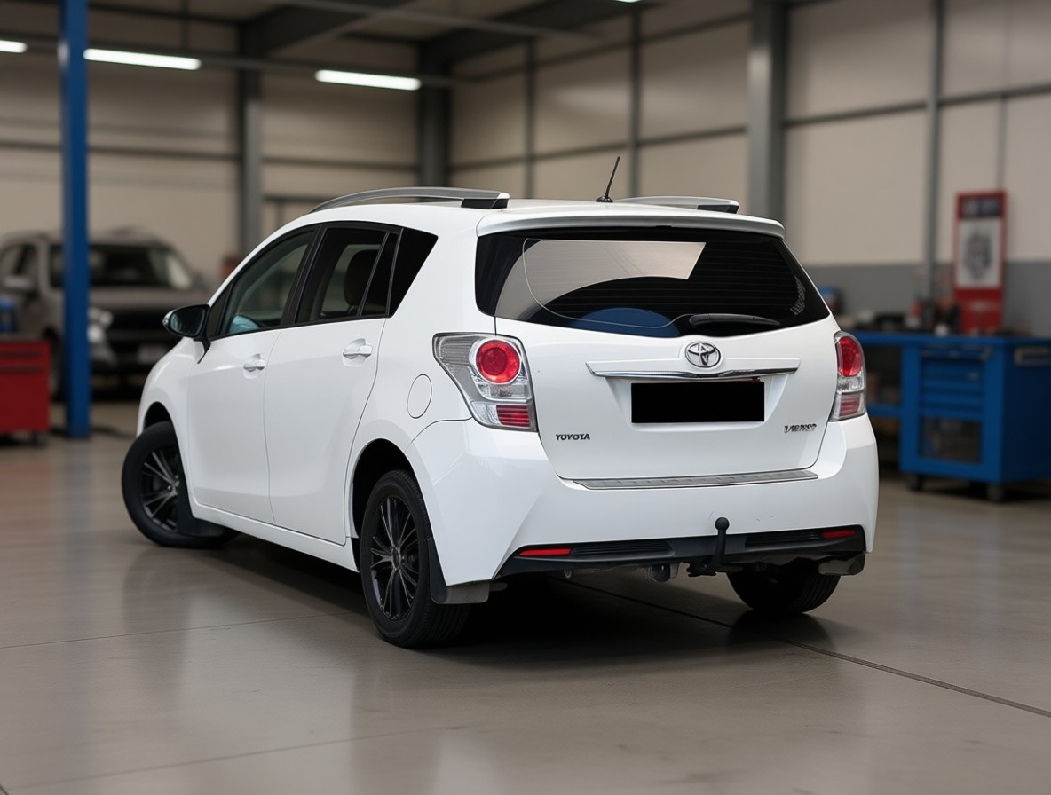 Тойота Версо после замены свечей зажигания в автотехцентре