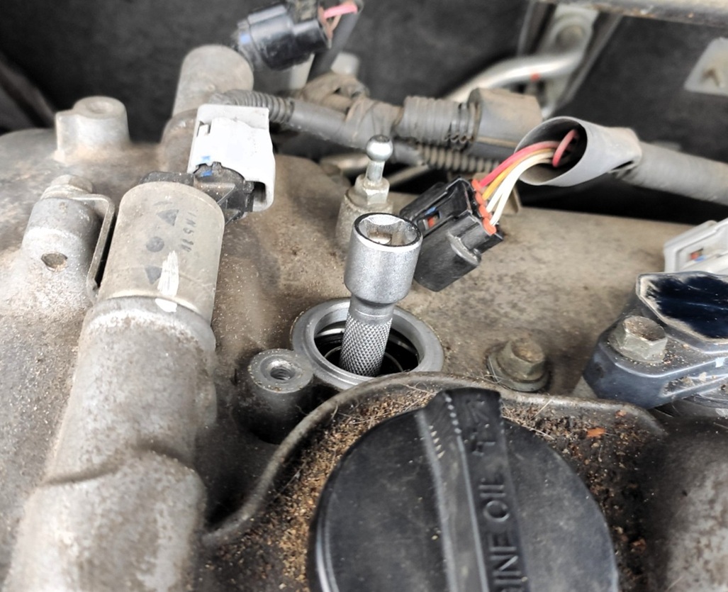 Замена свечей зажигания Тойота Версо