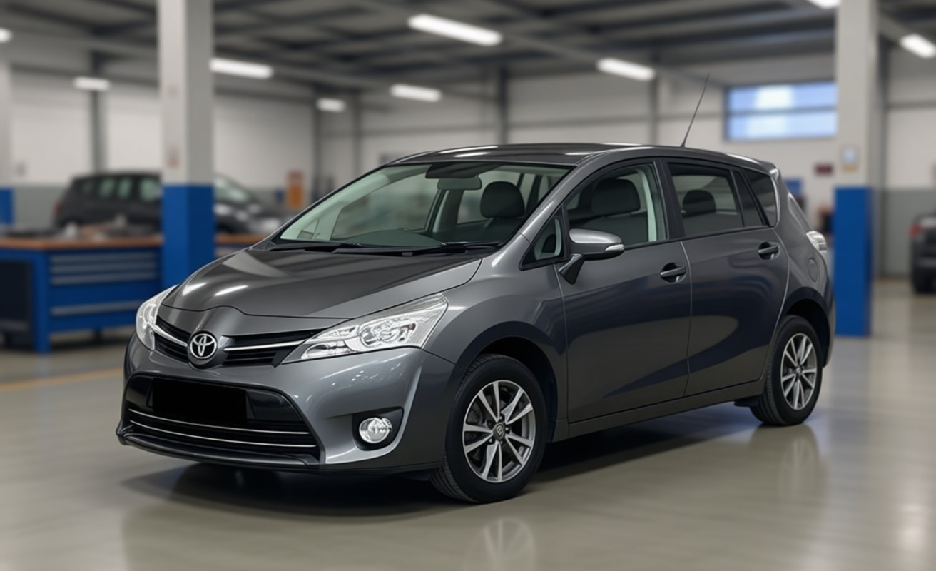 Тойота Версо после замены топливного фильтра в автотехцентре