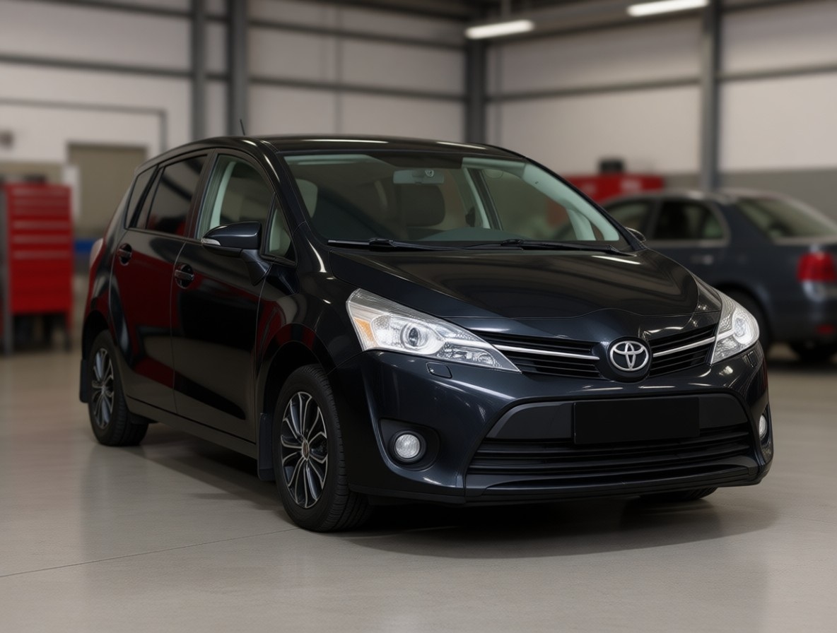 Тойота Версо после замены воздушного фильтра в автотехцентре