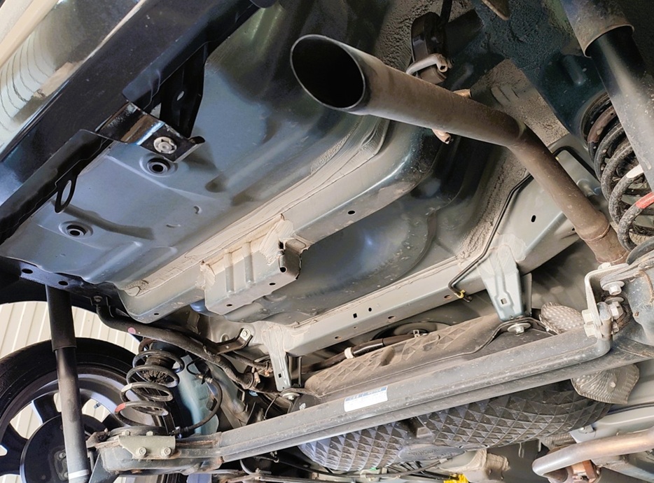 Задняя подвеска отремонтирована