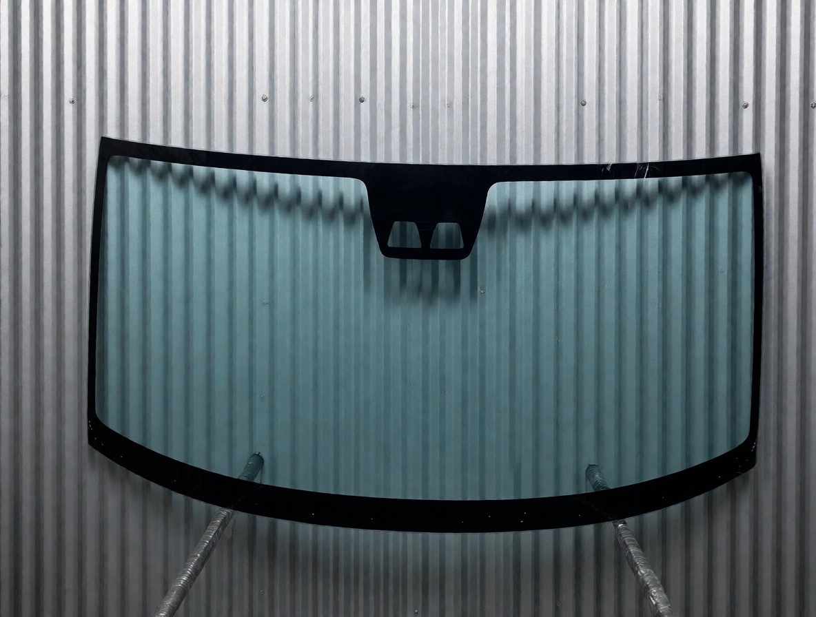 Новое ветровое стекло готово к монтажу на автомобиль