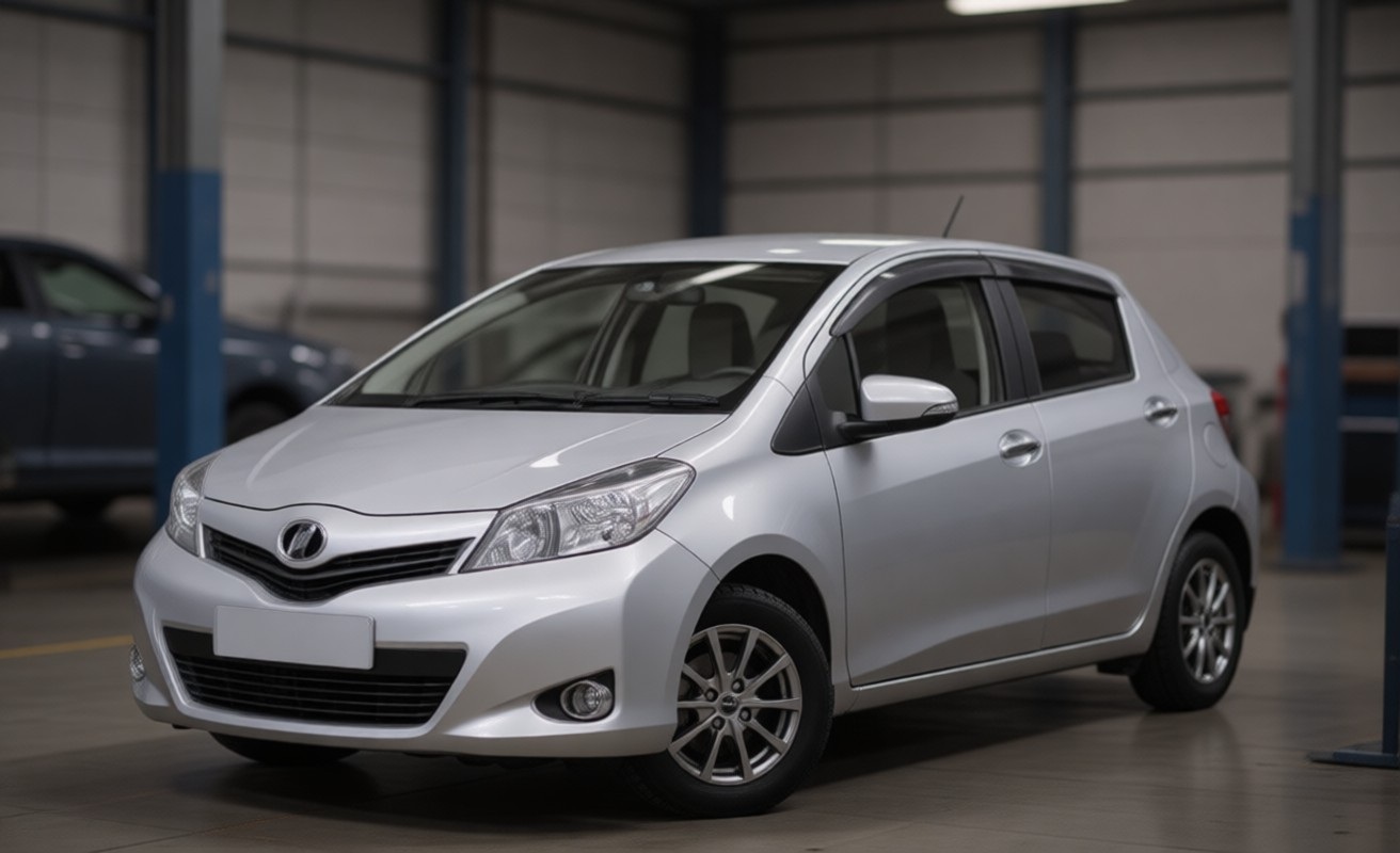 Тойота Витц после замены привода в автотехцентре