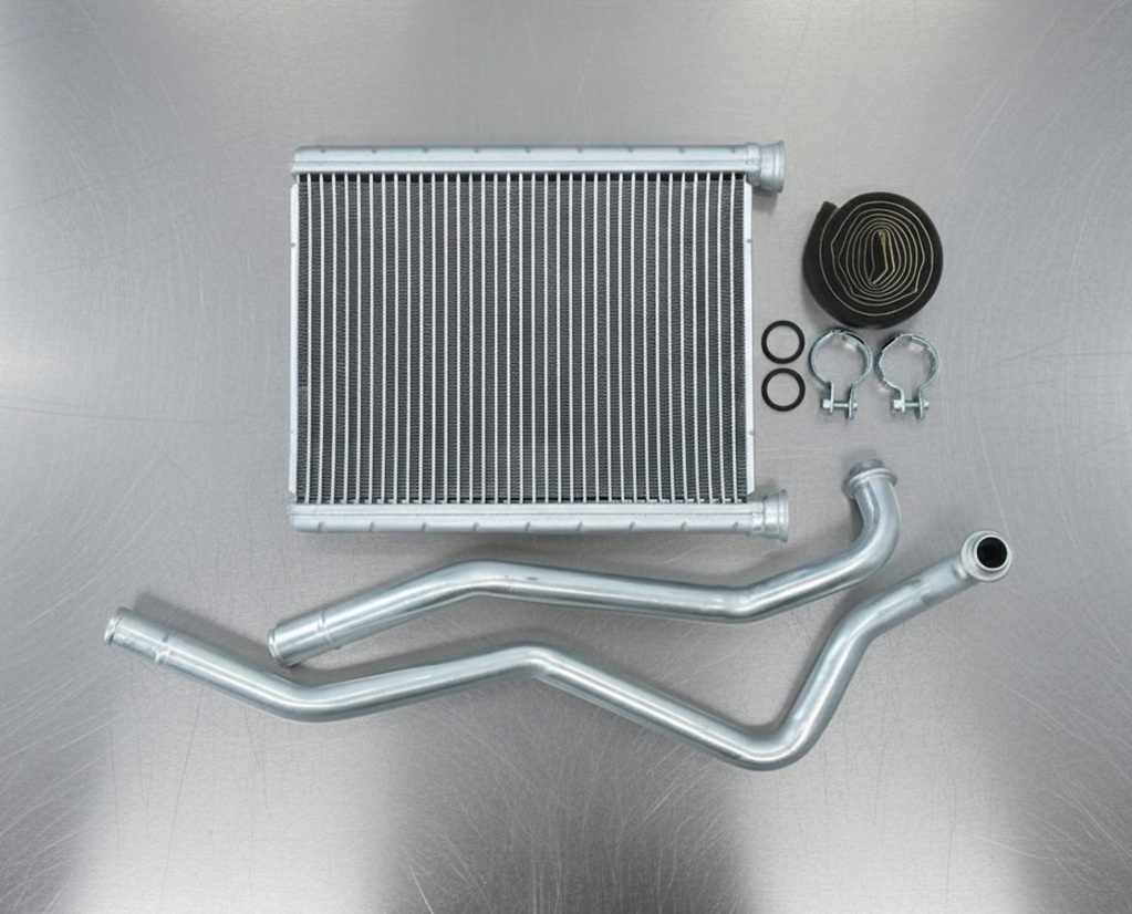 Новый радиатор отопителя с трубками