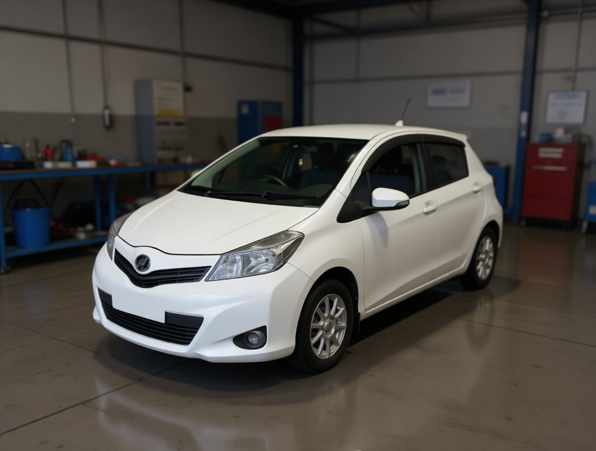 Тойота Витц после замены ремня генератора