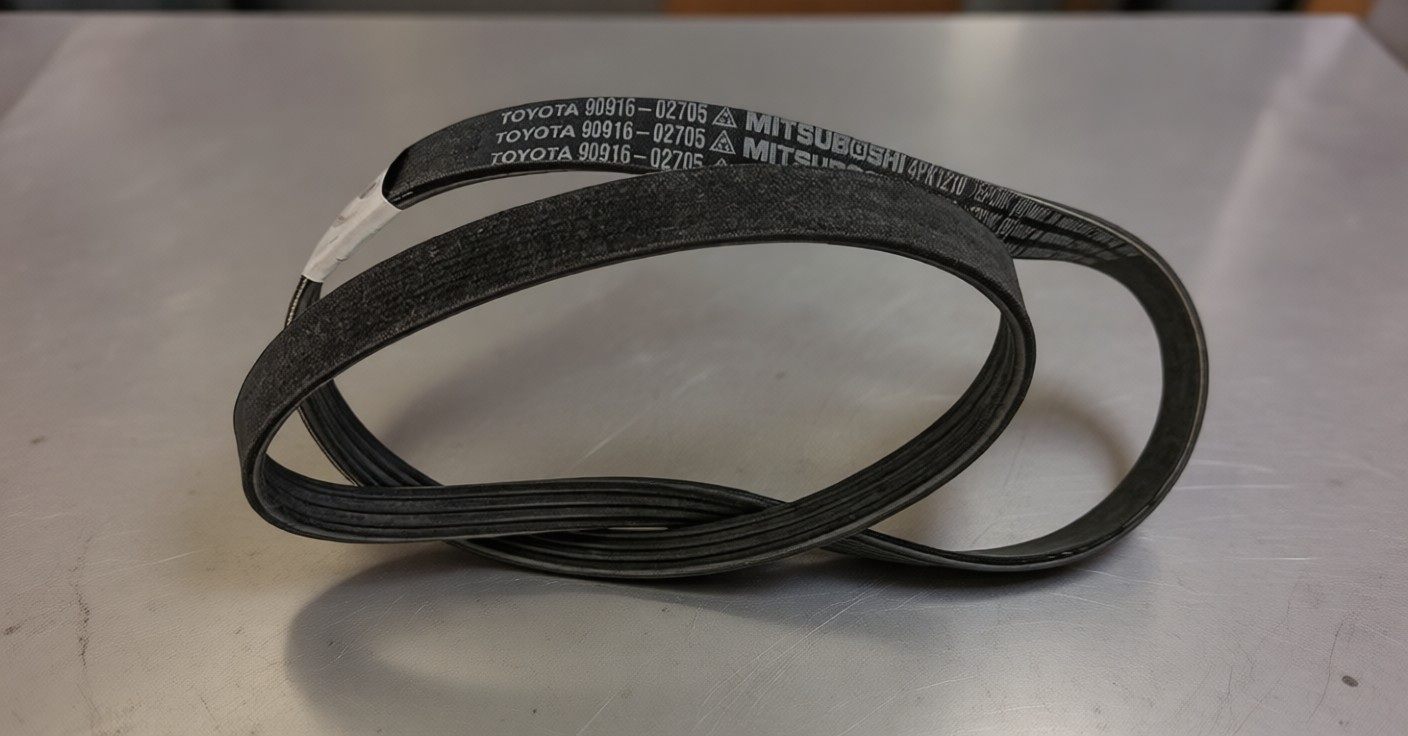 Новый ремень генератора готов к установке