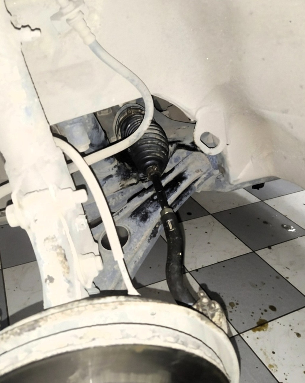 Замена рулевых тяг Тойота Витц