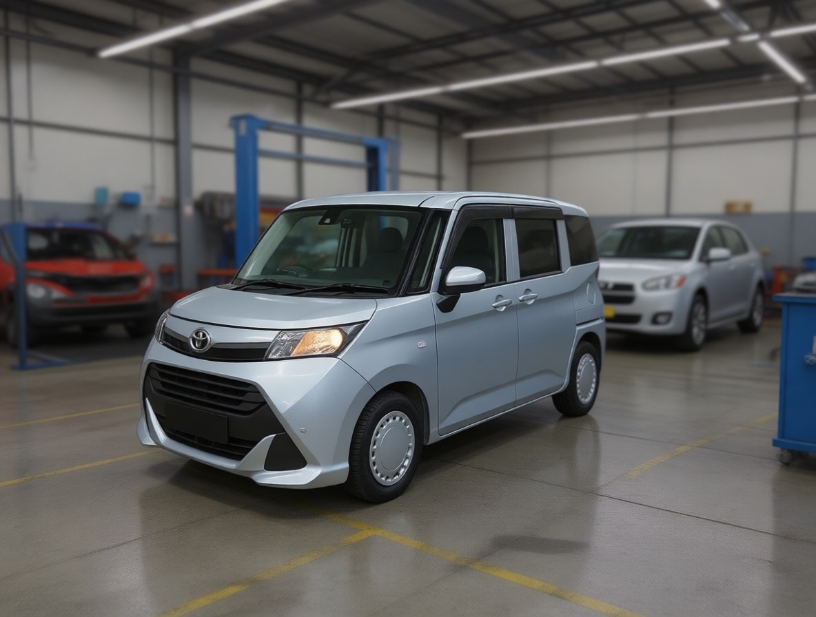 Тойота Танк после замены свечей зажигания в автотехцентре