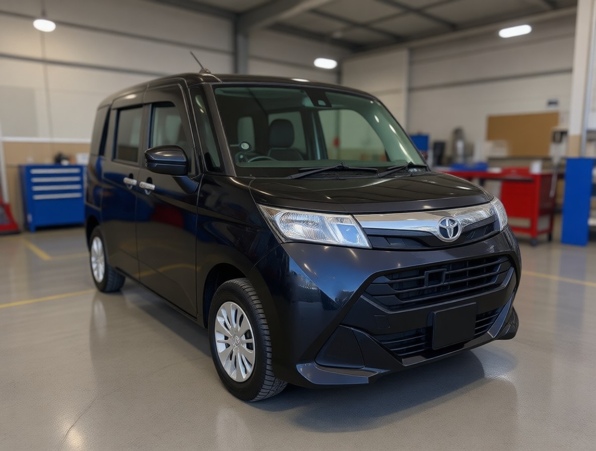 Тойота Танк после замены топливного фильтра в автотехцентре