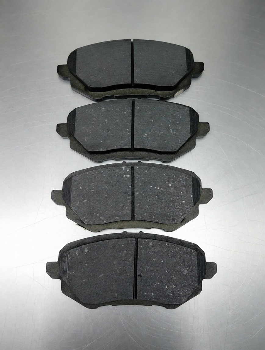 Новые колодки на переднюю ось