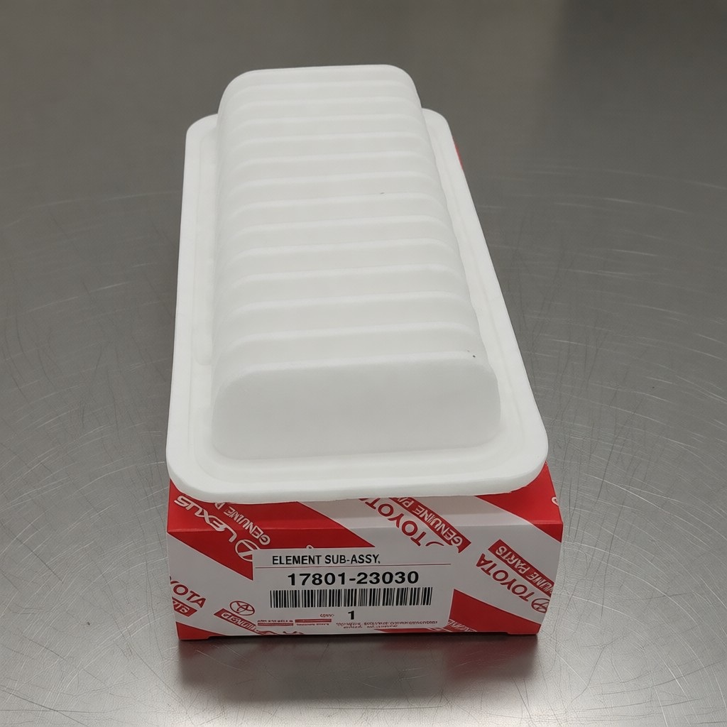 Новый воздухофильтр готов к установке