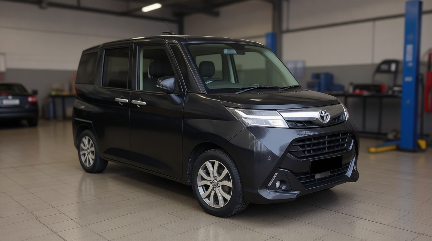 Тойота Танк после замены заднего сальника коленвала в автотехцентре